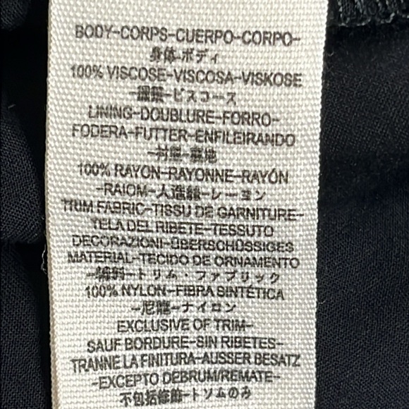 Free People Women's Mockingbird Floral Lace Plunge Mini Dress size 4 Punk Goth - Picture 14 of 15